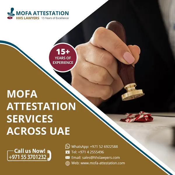 MOFA Attestation Services across UAE